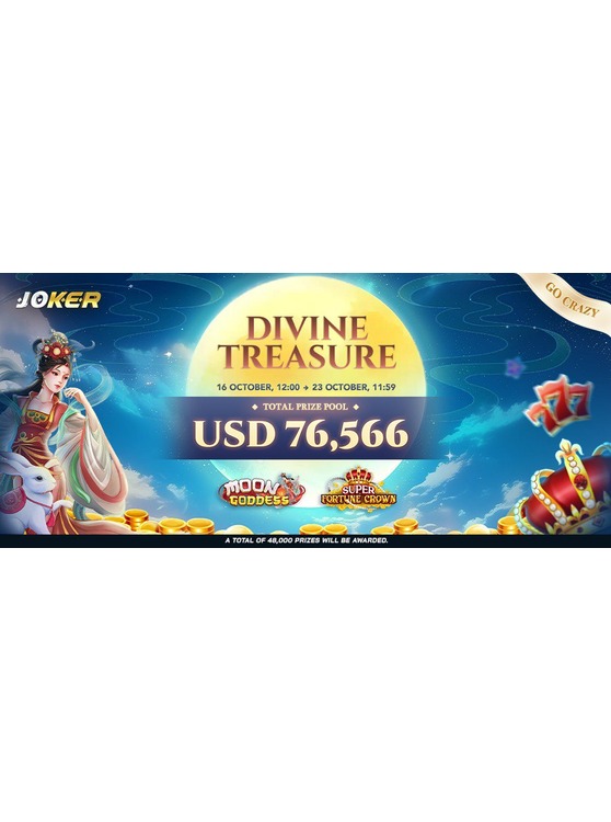 🔔 Divine Treasure : Joker Go-Crazy Competition